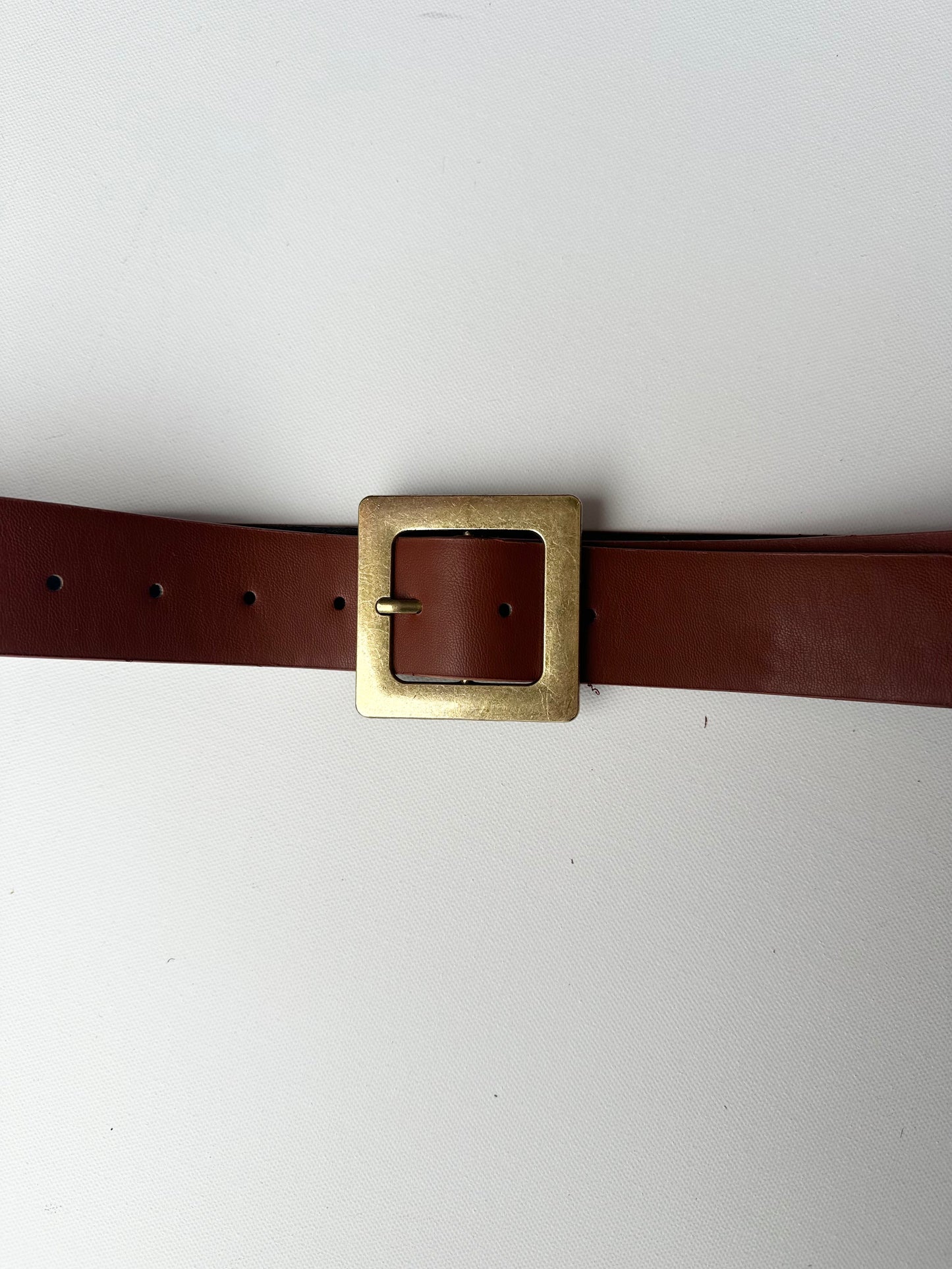 Square buckle belt