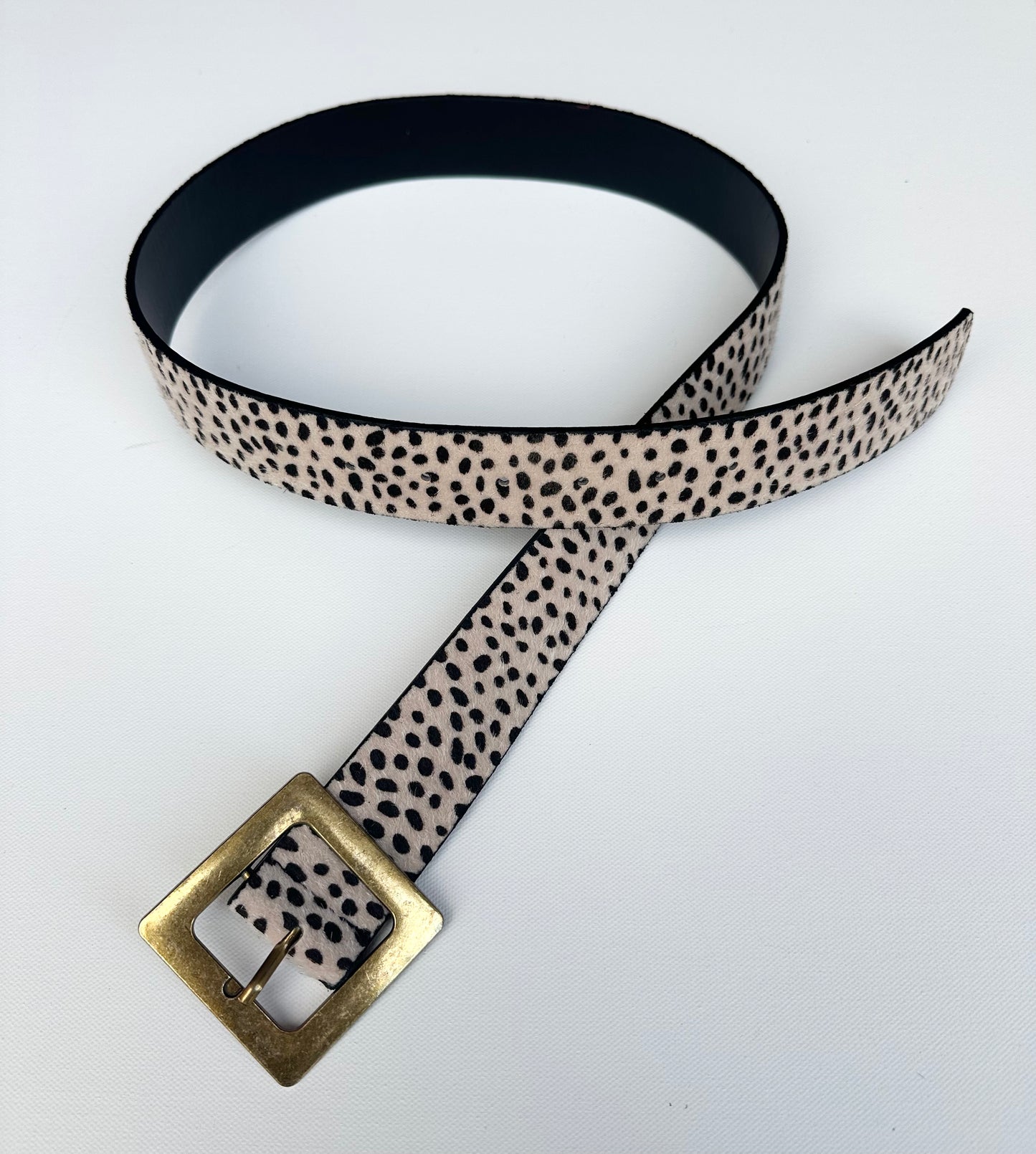 Square buckle belt