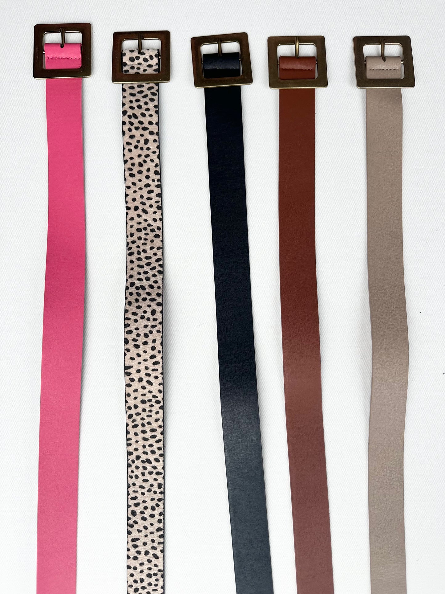 Square buckle belt