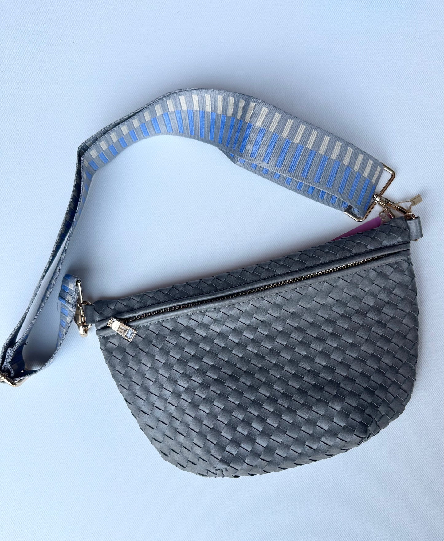 Woven crossbody