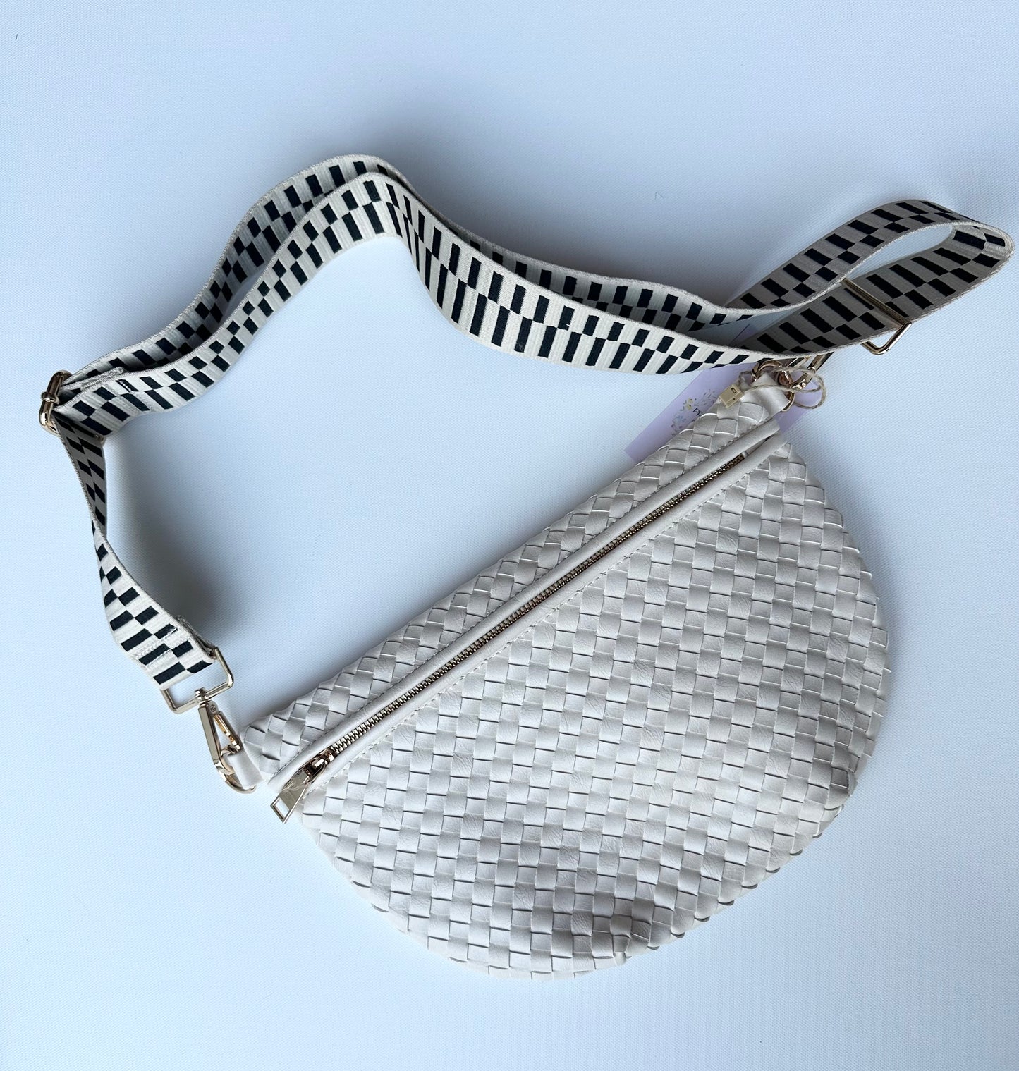 Woven crossbody