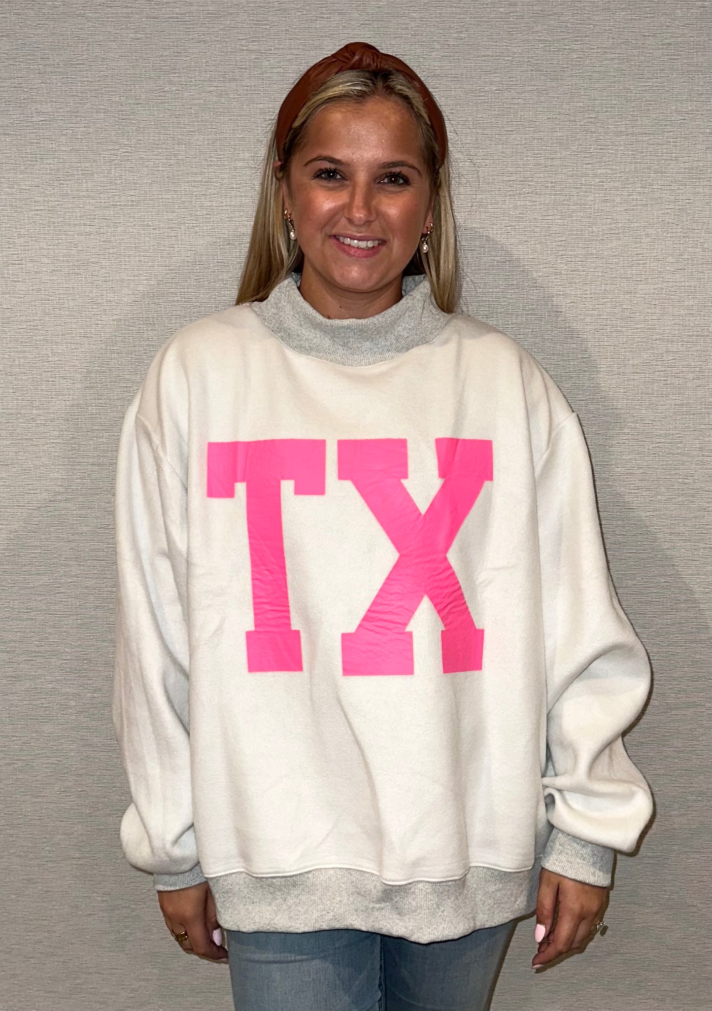 TEXAS Mock sweatshirt
