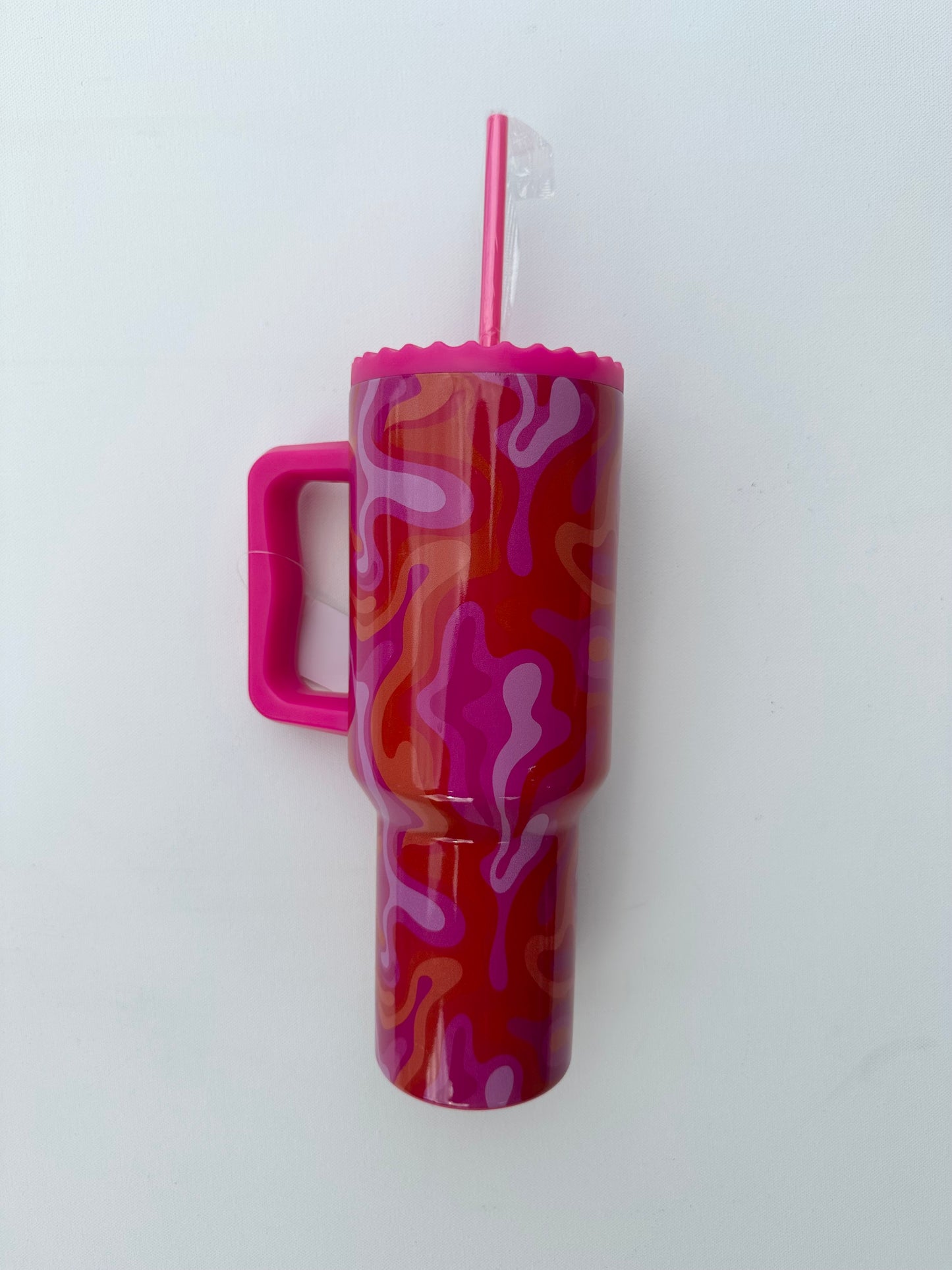 Pink Retro tumbler