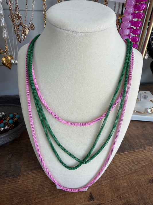 Mesh necklace