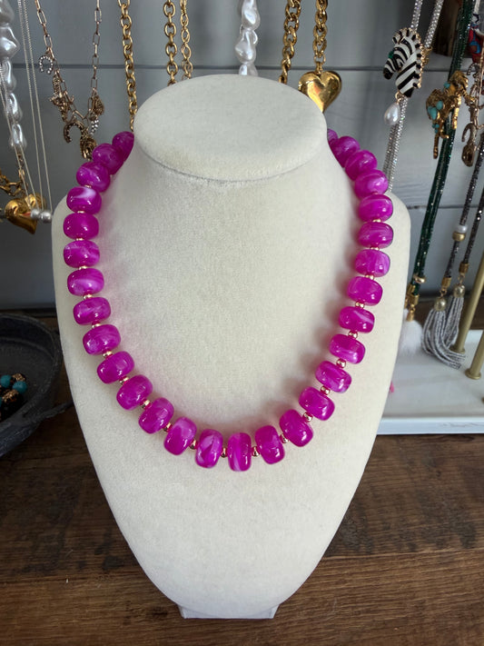 Chunky Beaded necklace