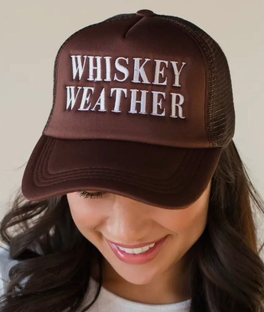 Whiskey Weather hat