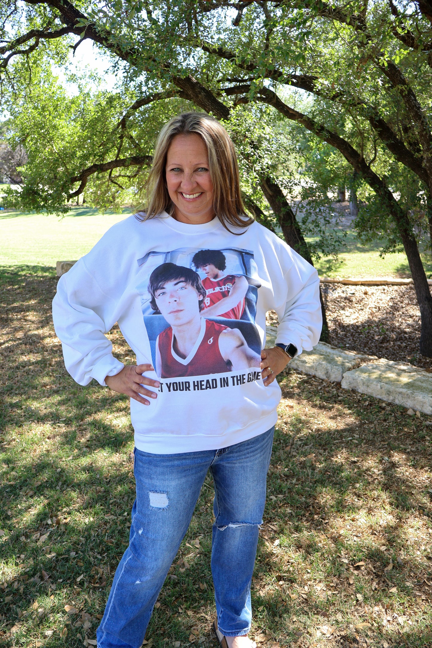 Get your head in the game sweatshirt