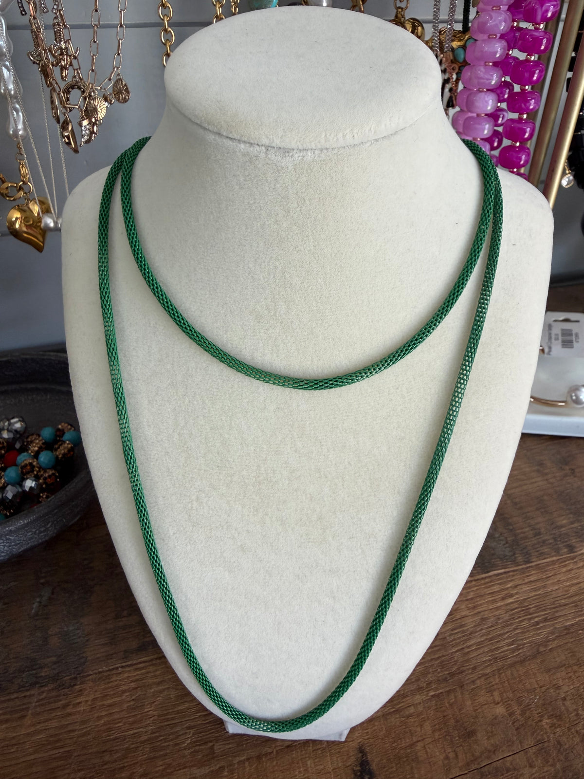 Mesh necklace