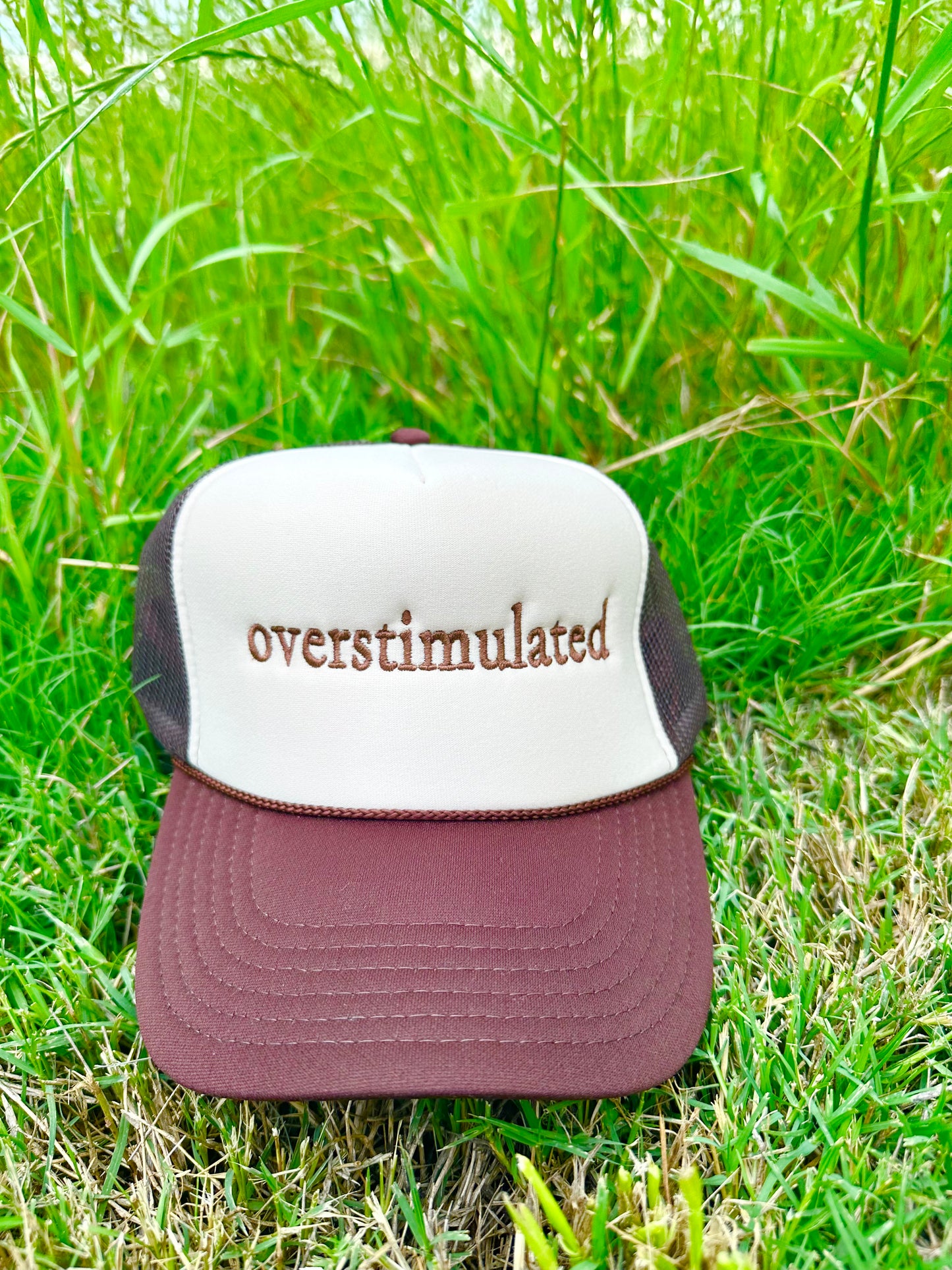 Overstimulated hat