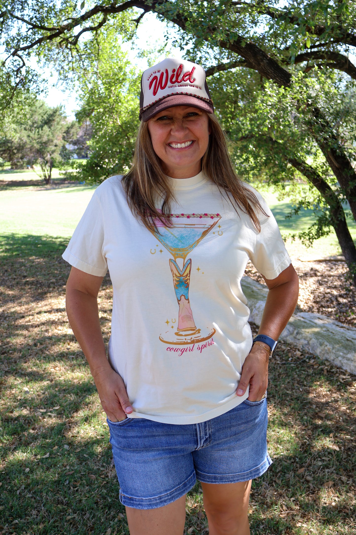 Western Cocktail tee