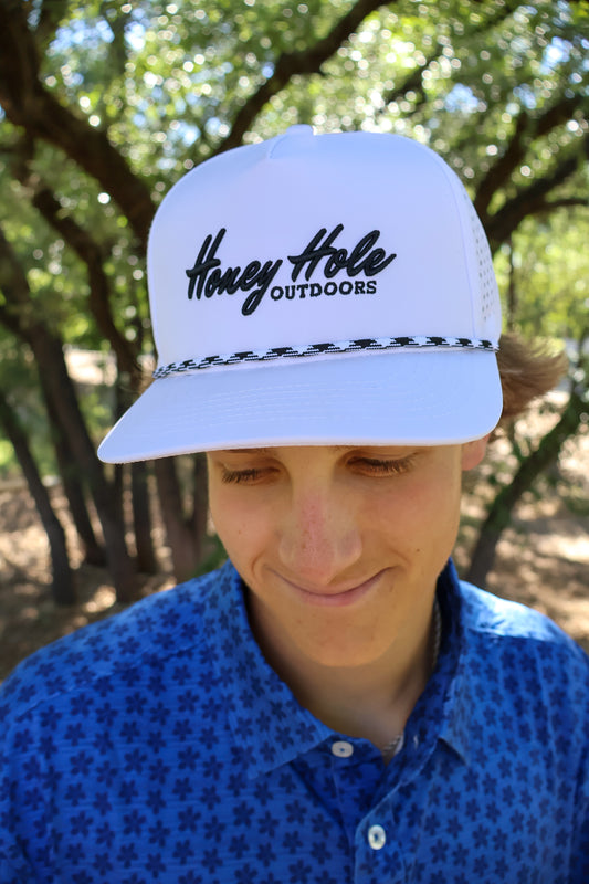 White Rope hat