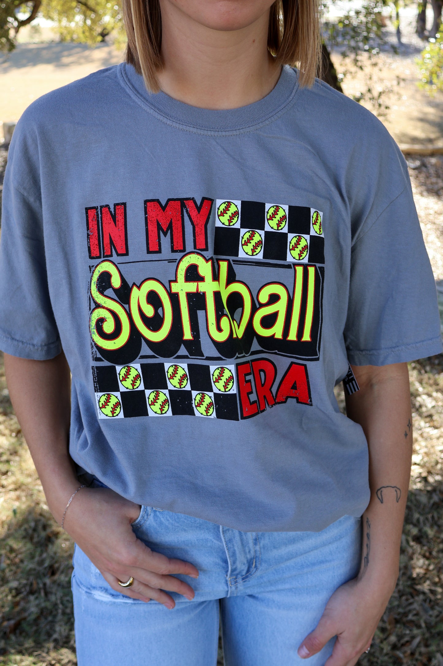Softball era tee