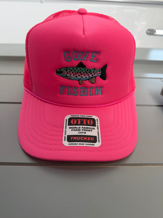 Gone Fishin' hat