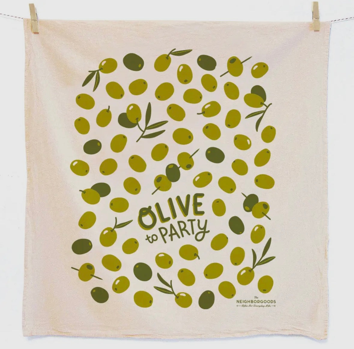 Olives with a Twist towel set