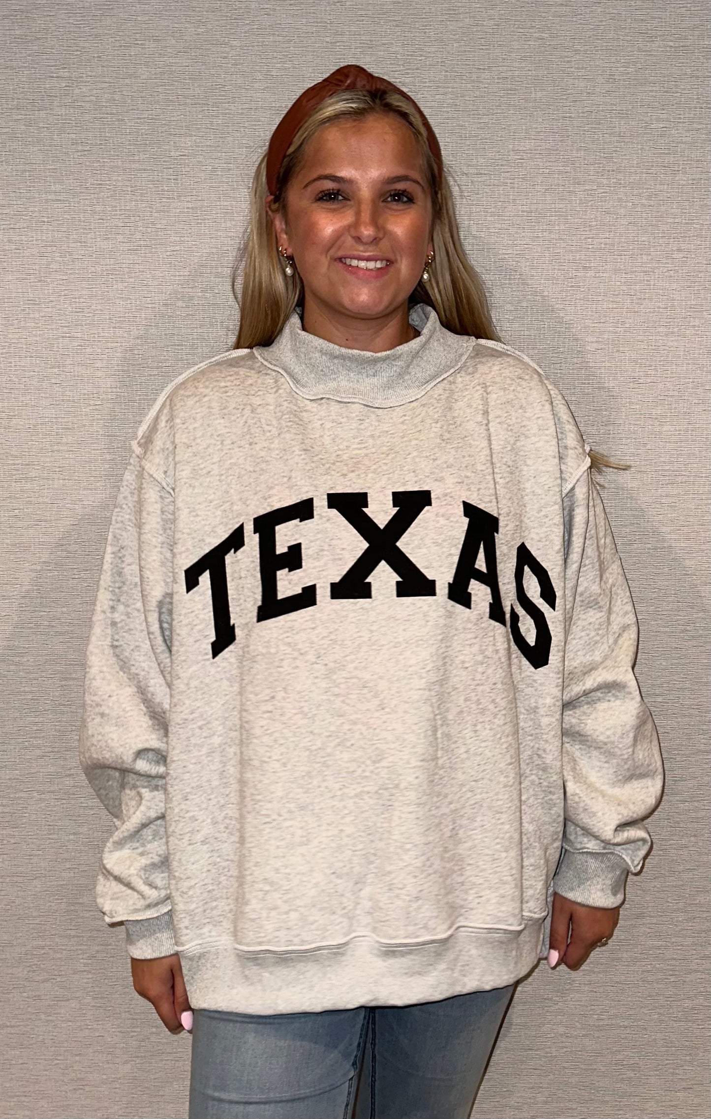TEXAS Mock sweatshirt