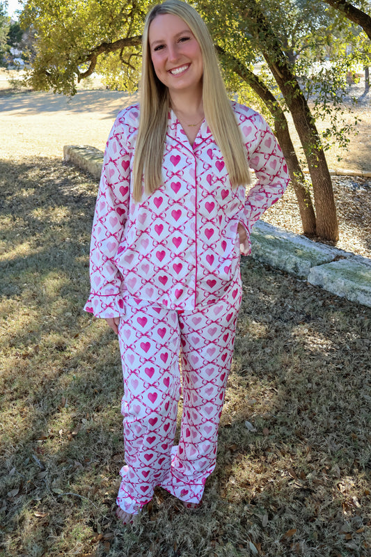 Heart PJ set
