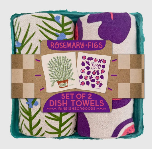 Rosemary & Fig towel set