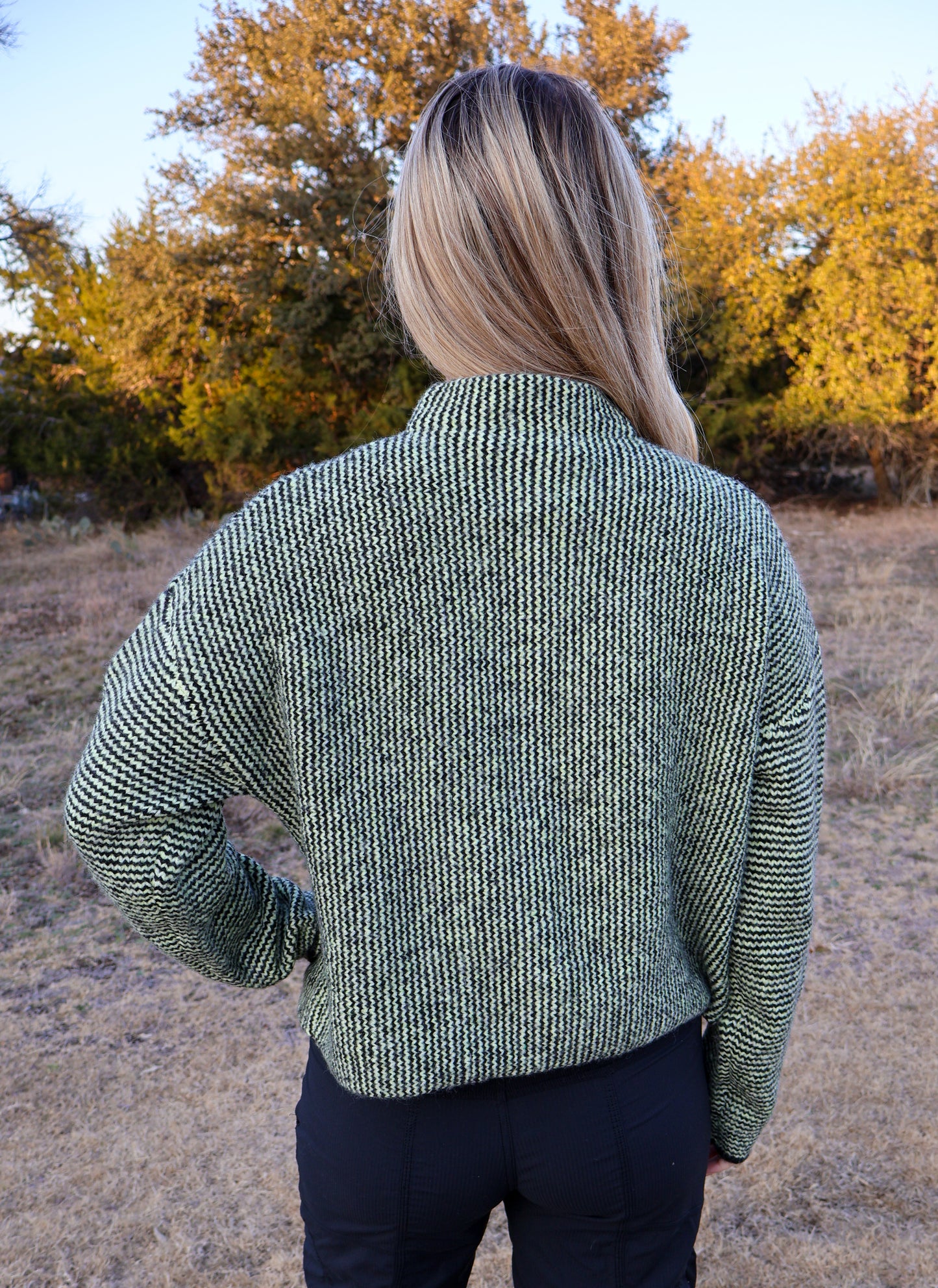 Colorful Button cardigan