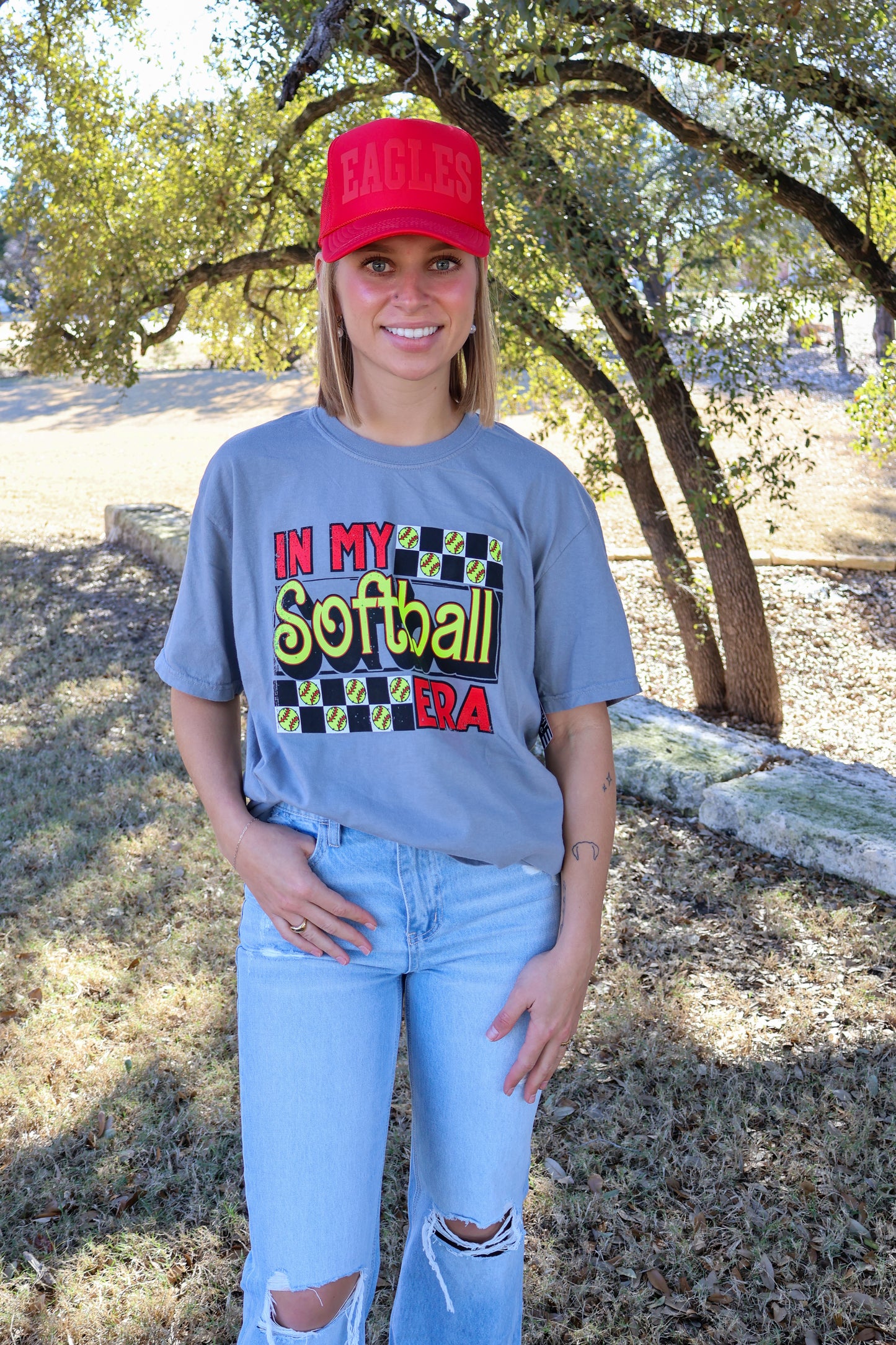 Softball era tee