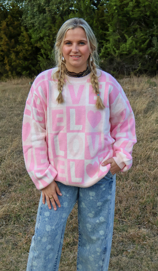The LOVE sweater