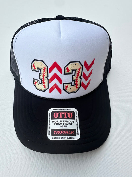 3 Up 3 Down hat
