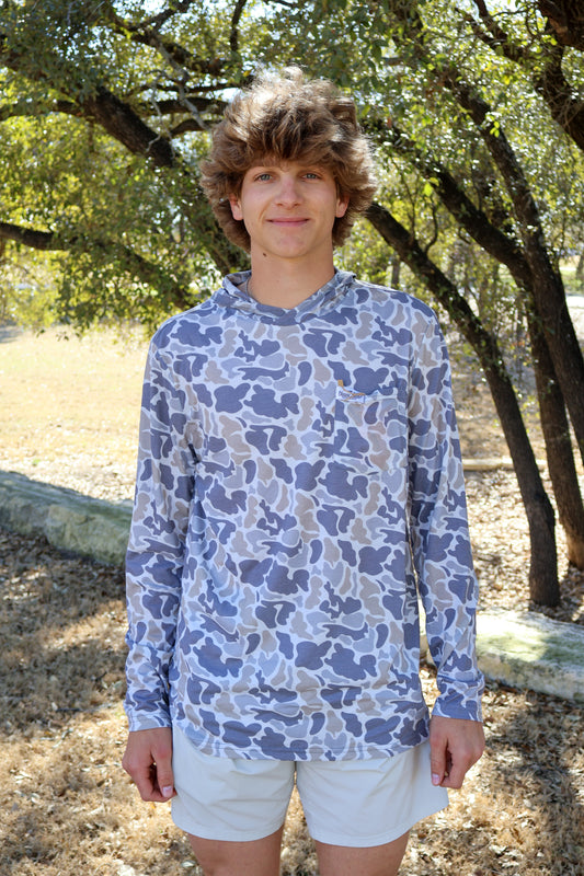 Smoke camo hoodie
