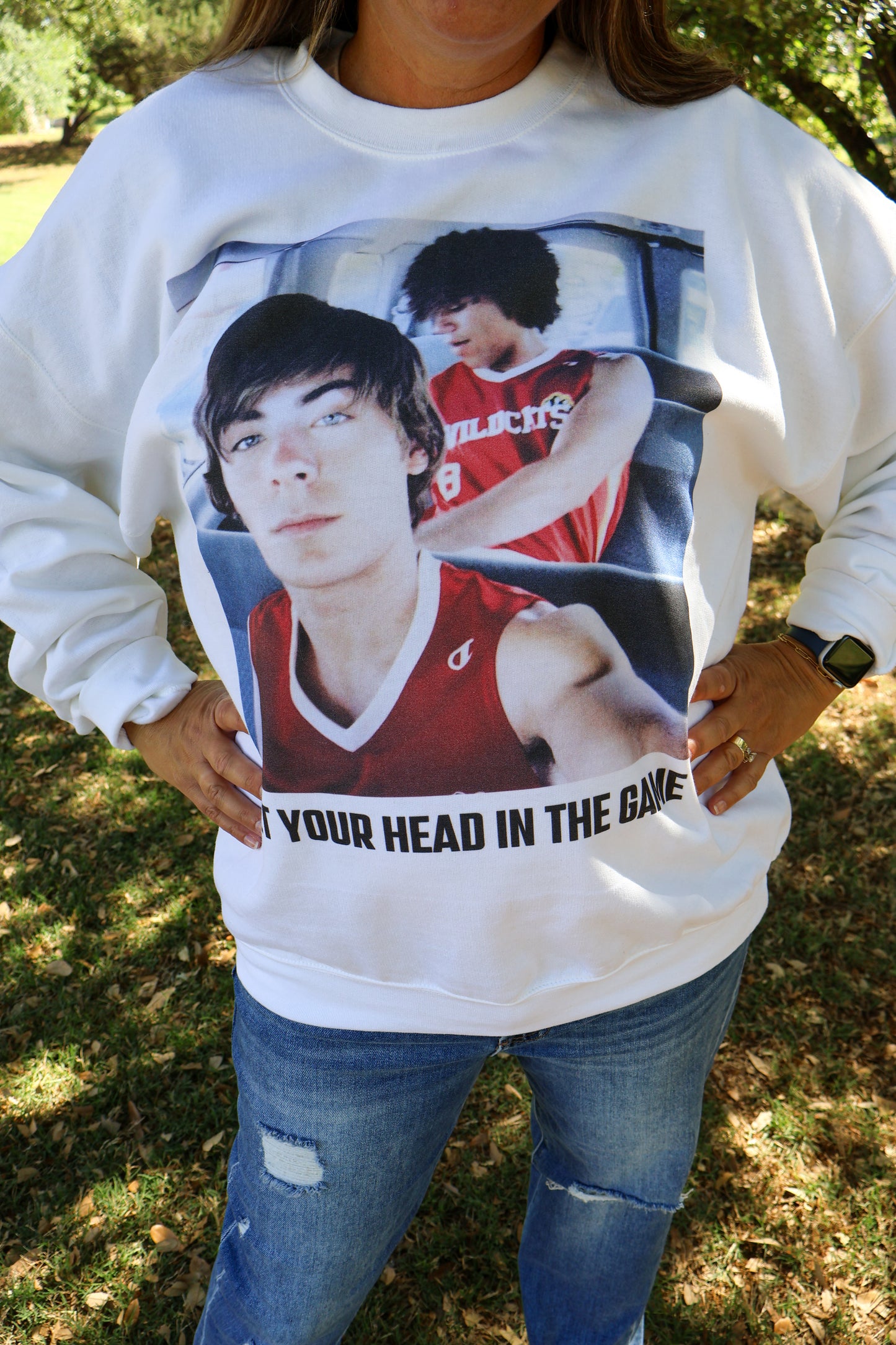 Get your head in the game sweatshirt
