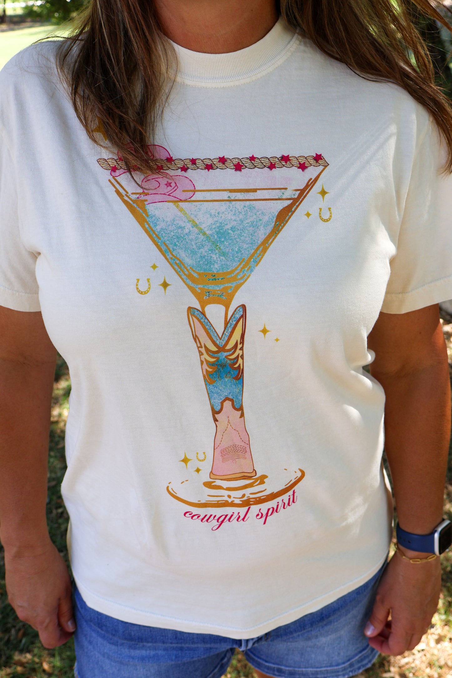 Western Cocktail tee