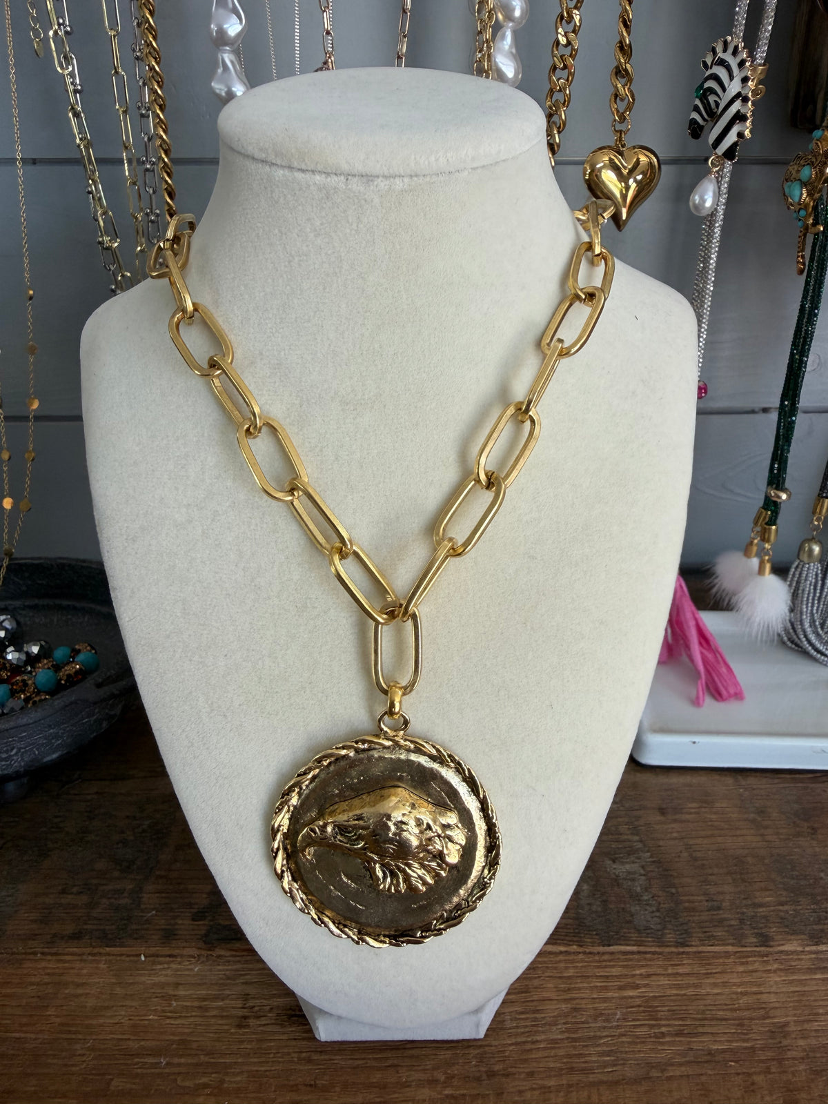 Eagle Emblem necklace