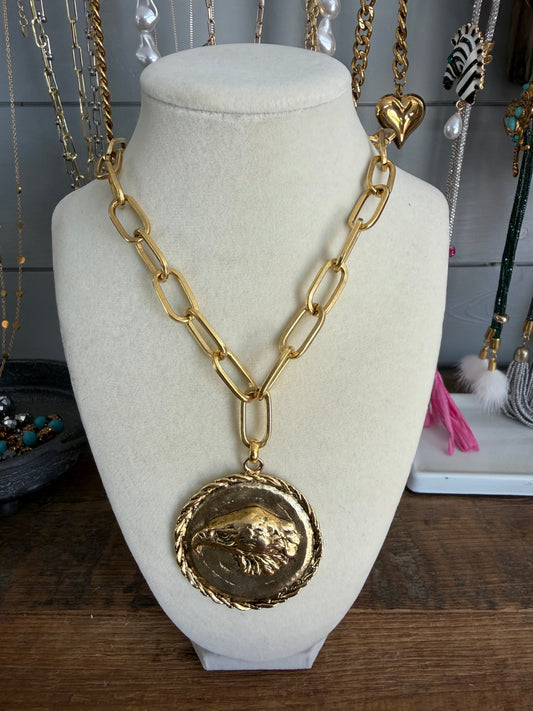 Eagle Emblem necklace