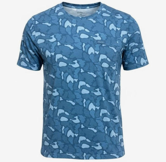 Teal Camo Performance Shirt