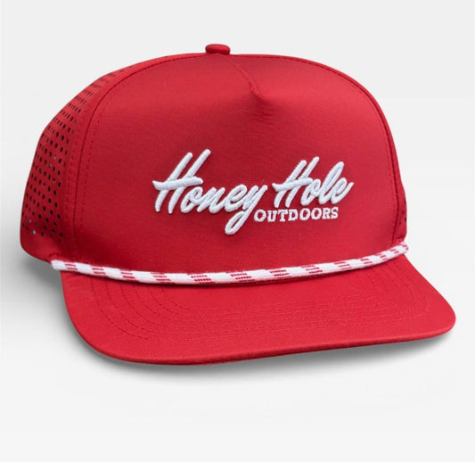 Heritage Red Rope hat
