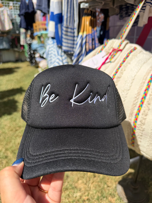 BE KIND trucker hat